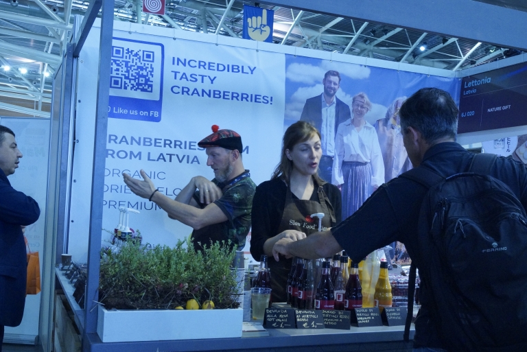Cranberries from Latvia